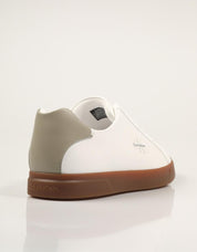 ZAPATILLAS CALVIN KLEIN LOW PROF WHITE HM0HM02123 en color Blanco