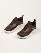 ZAPATILLAS CALVIN KLEIN EVZ RUN BORDEAUX HM0HM02164 en color Marron