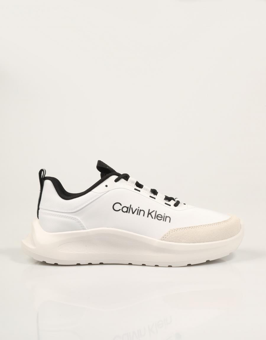 ZAPATILLAS CALVIN KLEIN EVA RUNNER WHITE HW0HW03293 en color Blanco