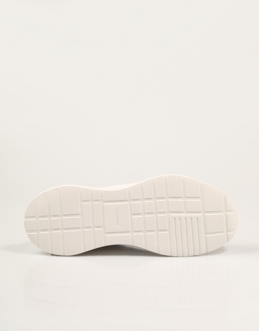 ZAPATILLAS CALVIN KLEIN EVA RUNNER WHITE HW0HW03293 en color Blanco