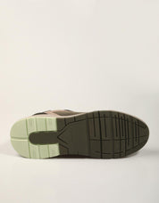 ZAPATILLAS CALVIN KLEIN CITY RUNNER OLIVE HM0HM02308 en color Kaki