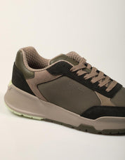 ZAPATILLAS CALVIN KLEIN CITY RUNNER OLIVE HM0HM02308 en color Kaki
