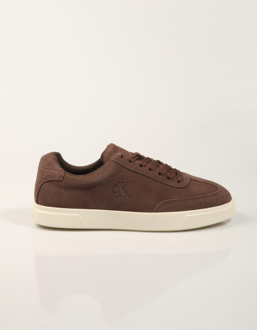 ZAPATILLAS CALVIN KLEIN LOW PROF MOCHA HM0HM02285 en color Marron