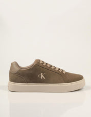 ZAPATILLAS CALVIN KLEIN CUPSOLE LACEUP TAUPE/BEIGE YM0YM01434 en color Beige