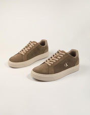 ZAPATILLAS CALVIN KLEIN CUPSOLE LACEUP TAUPE/BEIGE YM0YM01434 en color Beige