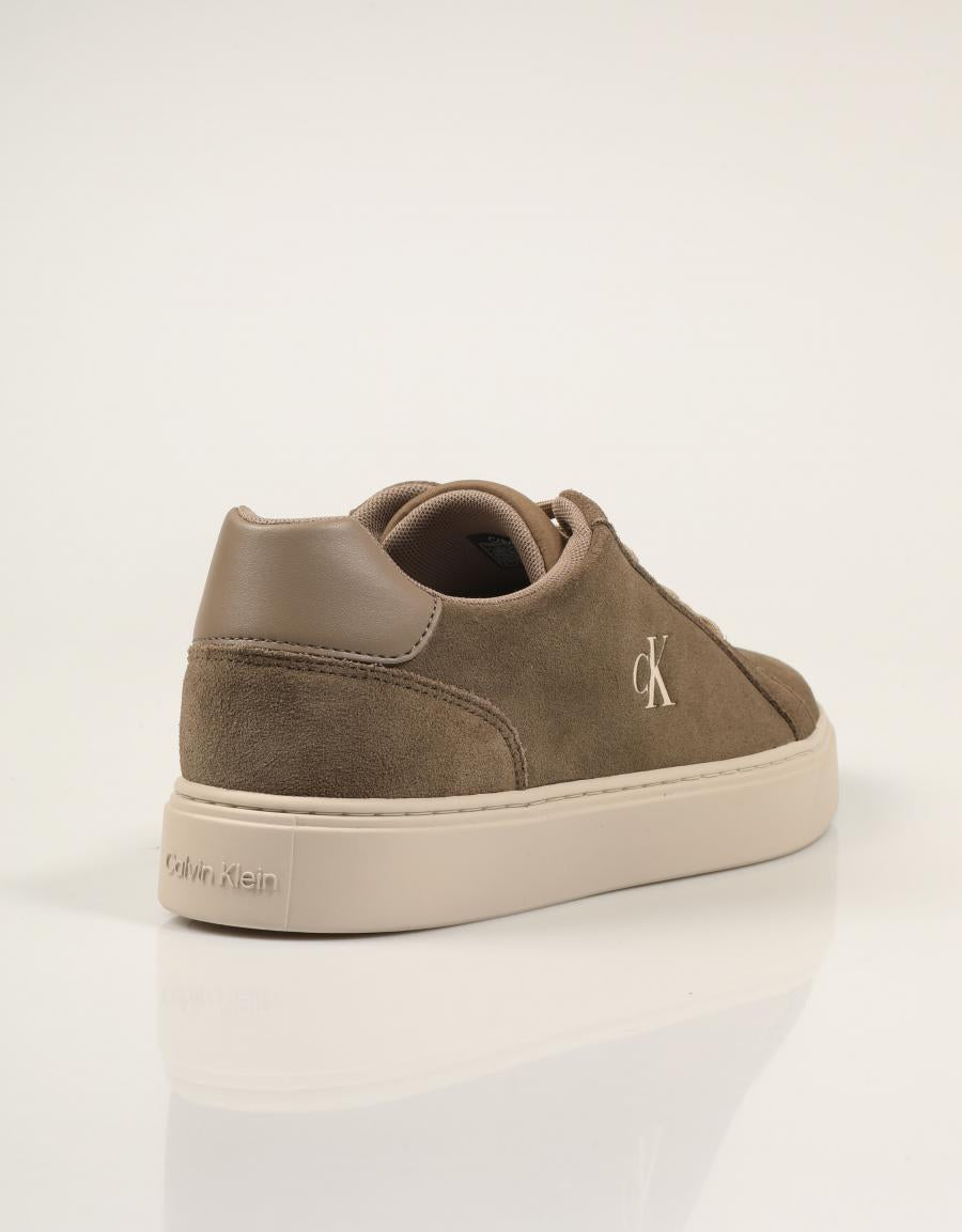 ZAPATILLAS CALVIN KLEIN CUPSOLE LACEUP TAUPE/BEIGE YM0YM01434 en color Beige