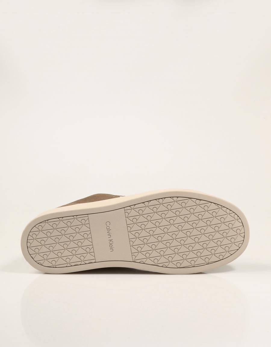 ZAPATILLAS CALVIN KLEIN CUPSOLE LACEUP TAUPE/BEIGE YM0YM01434 en color Beige