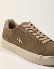 ZAPATILLAS CALVIN KLEIN CUPSOLE LACEUP TAUPE/BEIGE YM0YM01434 en color Beige