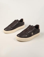 ZAPATILLAS CALVIN KLEIN CUPS LACEUP FUDGE HM0HM02289 en color Marron