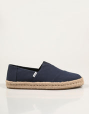 ESPARDEÑAS TOMS ALPARGATA ROPE NAVY 10019870 en color Azul marino