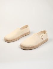 ESPARDEÑAS TOMS ALPARGATA ROPE NATURAL 10023178 en color Beige