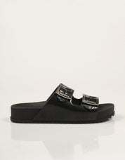 SANDALIAS ZAXY PALA HEBILLAS BLACK en color Negro