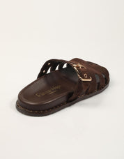 SANDALIAS REBECCA HOPE PALA H HEBILL BITTER en color Marron