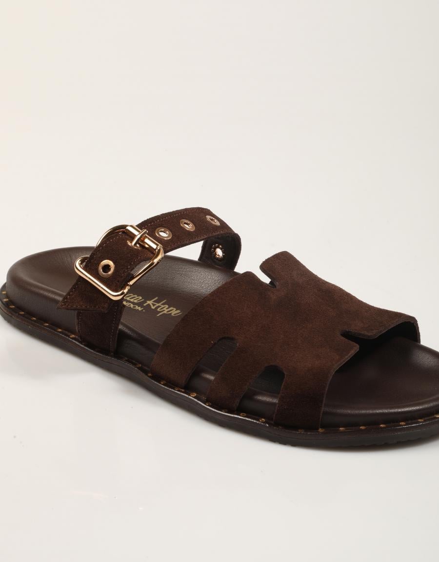 SANDALIAS REBECCA HOPE PALA H HEBILL BITTER en color Marron