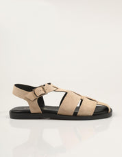 SANDALIAS REBECCA HOPE ROMANA SAND BEIGE en color Taupe
