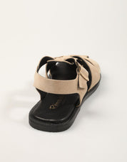 SANDALIAS REBECCA HOPE ROMANA SAND BEIGE en color Taupe