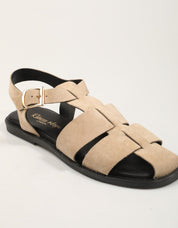 SANDALIAS REBECCA HOPE ROMANA SAND BEIGE en color Taupe