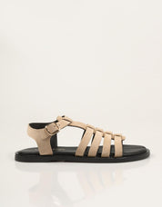 SANDALIAS REBECCA HOPE ROMANA SAND SAND en color Beige
