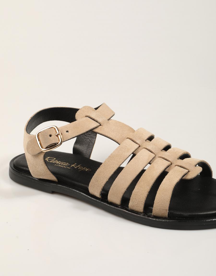 SANDALIAS REBECCA HOPE ROMANA SAND SAND en color Beige