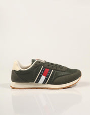 ZAPATILLAS TOMMY HILFIGER CORE CLASSIC RUNNER GREEN EM0EM01709 en color Kaki