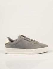 ZAPATILLAS TOMMY HILFIGER TH COURT SUEDE GREY FM0FM05716 en color Gris