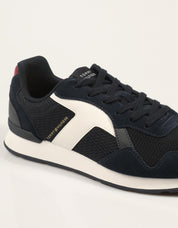 ZAPATILLAS TOMMY HILFIGER CORE MIX RUNNER RWB FM0FM06001 en color Azul marino