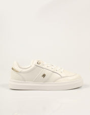 ZAPATILLAS TOMMY HILFIGER TH FEMININE CUPSOLE ECRU FW0FW09600 en color Hielo