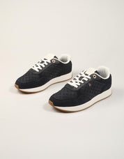 ZAPATILLAS TOMMY HILFIGER RUNNER MONOGRAM BLUE FW0FW09620 en color Azul marino