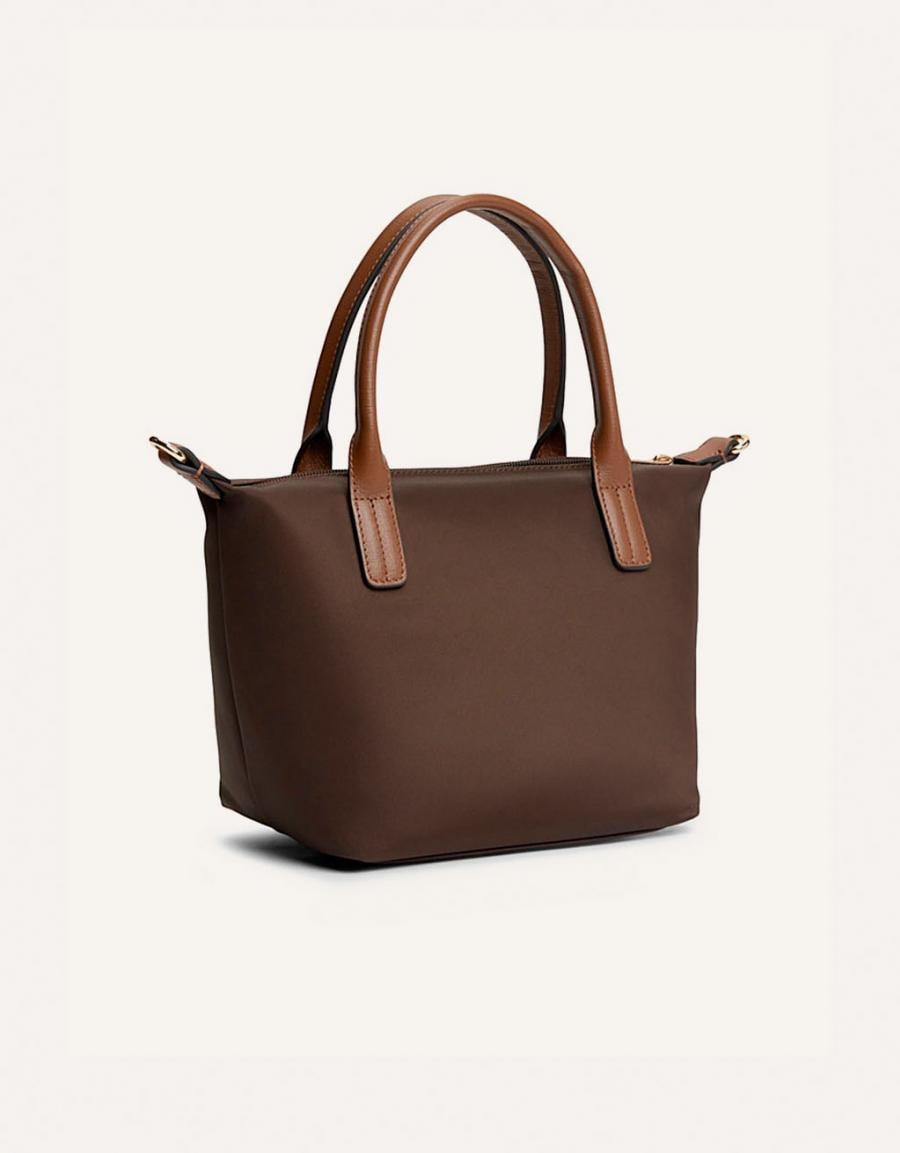 BOLSOS TOMMY HILFIGER MINI TOTE BROWN AW0AW17709 en color Marron