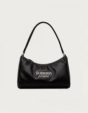 BOLSOS TOMMY HILFIGER SHOLUDER BAG BLACK AW0AW19052 en color Negro