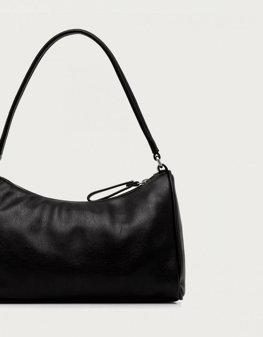 BOLSOS TOMMY HILFIGER SHOLUDER BAG BLACK AW0AW19052 en color Negro