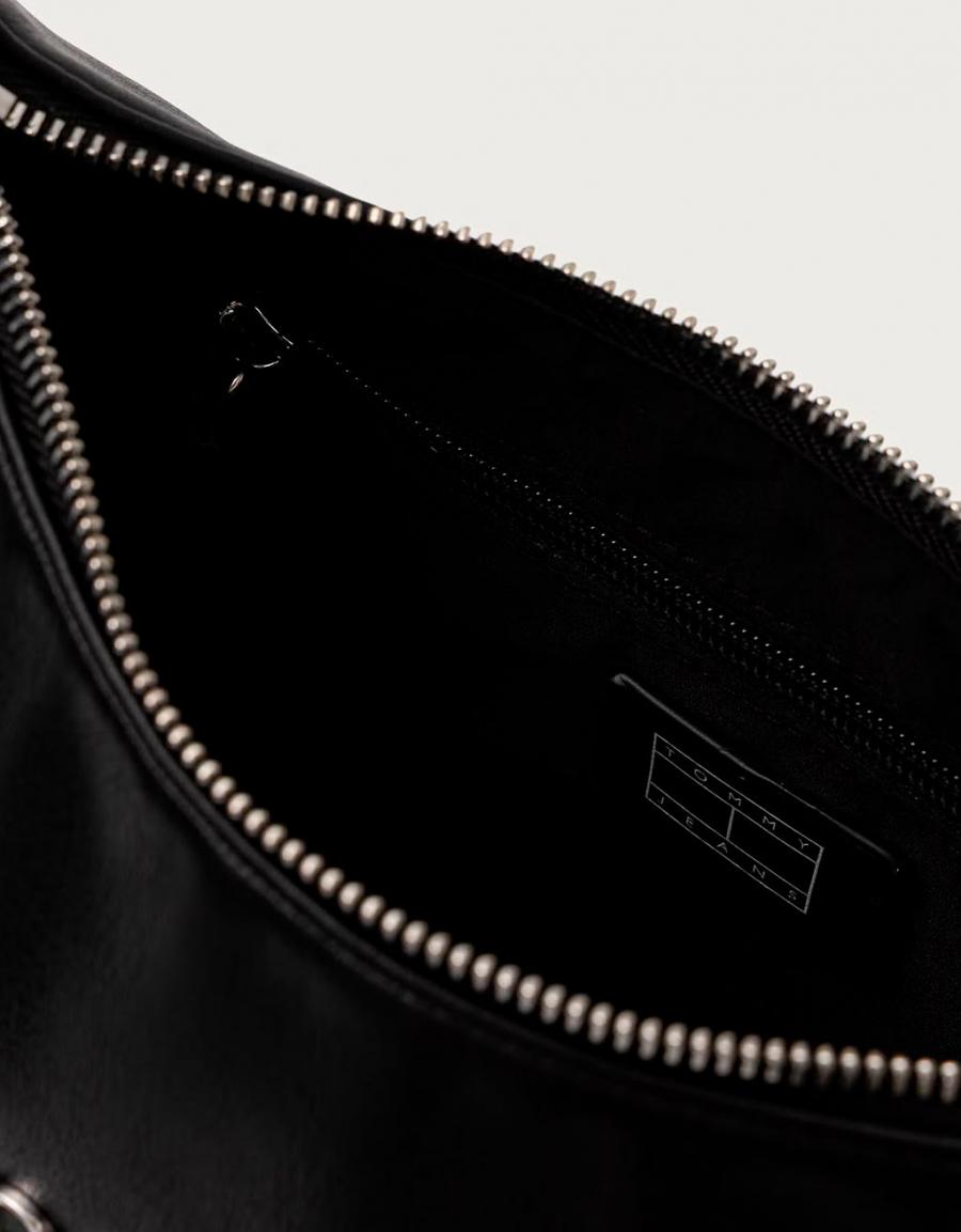 BOLSOS TOMMY HILFIGER SHOLUDER BAG BLACK AW0AW19052 en color Negro
