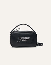 BOLSOS TOMMY HILFIGER CAMERA BAG BLACK AW0AW19053 en color Negro