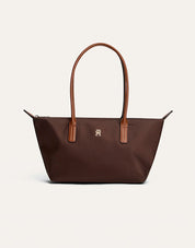 TOMMY HILFIGER WEST TOTE BROWN AW0AW19211 91049