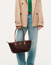 BOLSOS TOMMY HILFIGER WEST TOTE BROWN AW0AW19211 en color Marron