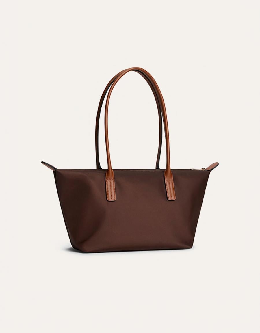 BOLSOS TOMMY HILFIGER WEST TOTE BROWN AW0AW19211 en color Marron