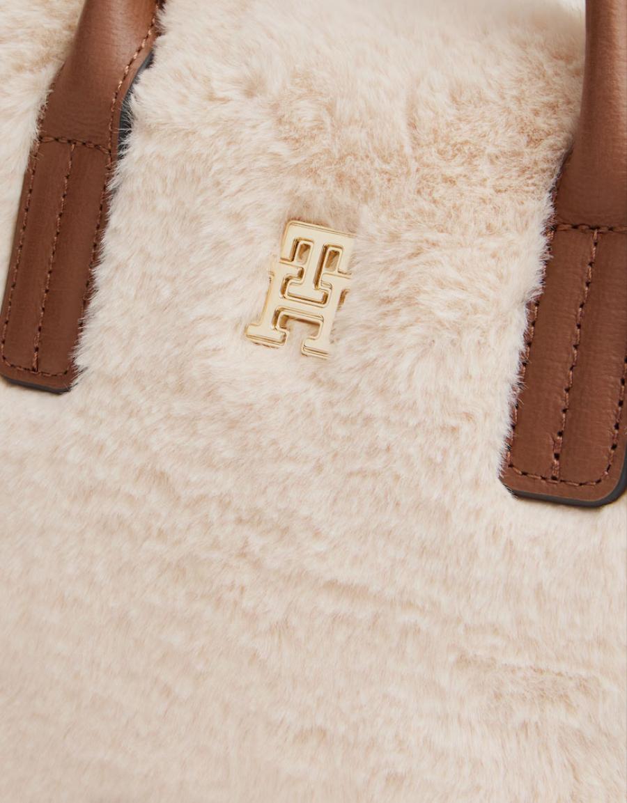 BOLSOS TOMMY HILFIGER WEST TOTE BEIGE AW0AW19310 en color Beige