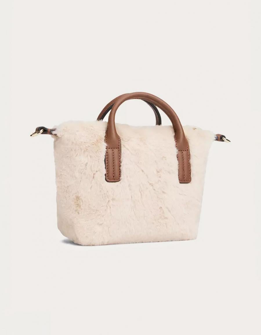 BOLSOS TOMMY HILFIGER MICRO TOTE BEIGE AW0AW19311 en color Beige