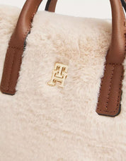 BOLSOS TOMMY HILFIGER MICRO TOTE BEIGE AW0AW19311 en color Beige