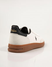 ZAPATILLAS POLO RALPH LAUREN BEDFORD WHITE/BLACK 809961181001 en color Blanco