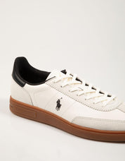 ZAPATILLAS POLO RALPH LAUREN BEDFORD WHITE/BLACK 809961181001 en color Blanco