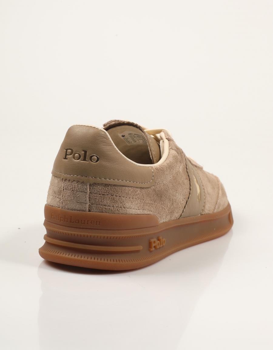 ZAPATILLAS POLO RALPH LAUREN HRT AERA DIRT BUCK 809978010002 en color Beige