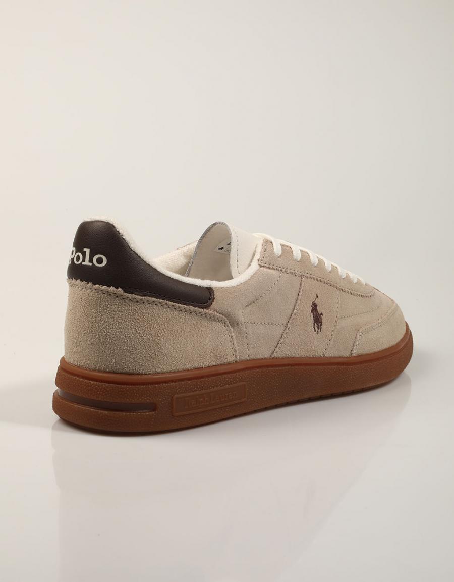 ZAPATILLAS POLO RALPH LAUREN BEDFORD MILSHAKE 809P09753005 en color Gris