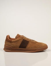 ZAPATILLAS POLO RALPH LAUREN HRT AERA DESERT TAN 809P15728001 en color Cuero