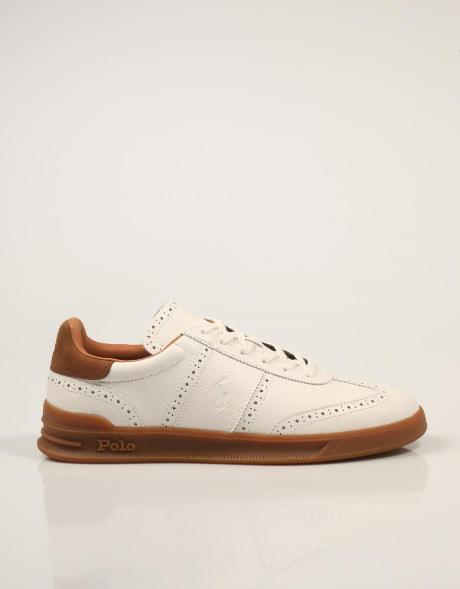 ZAPATILLAS POLO RALPH LAUREN HRT AERA WHITE  809P15727001 en color Blanco