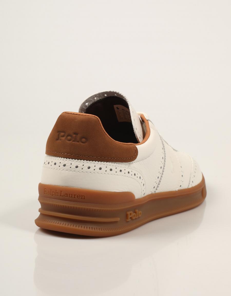 ZAPATILLAS POLO RALPH LAUREN HRT AERA WHITE  809P15727001 en color Blanco