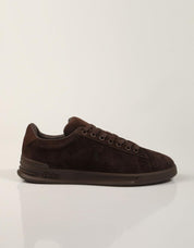 ZAPATILLAS POLO RALPH LAUREN HRT CRT III DRK CHOCOLATE 809P15744002 en color Marron