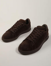 ZAPATILLAS POLO RALPH LAUREN HRT CRT III DRK CHOCOLATE 809P15744002 en color Marron