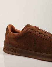 ZAPATILLAS POLO RALPH LAUREN HRT CRT III VINTAGE PALE 809P15744003 en color Cuero