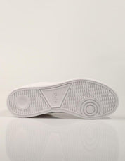 ZAPATILLAS POLO RALPH LAUREN HRT CRT III  WHITE/D.BROWN 809P15745003 en color Blanco